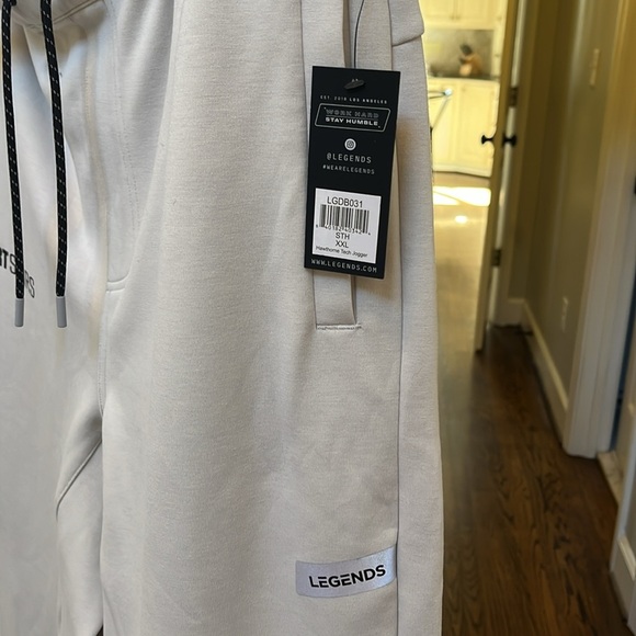Legends Hawthorne Tech Oatmeal Joggers Size XXL - Picture 4 of 14